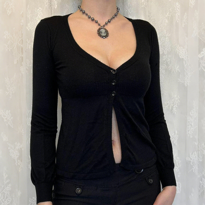 Sexy Advanced Long Sleeved Sweater Woolen Women Clothing Autumn
