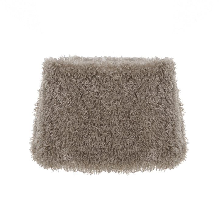 Sexy Street Fur Skirt Solid Color Small Curl A line Sexy Skirt Women