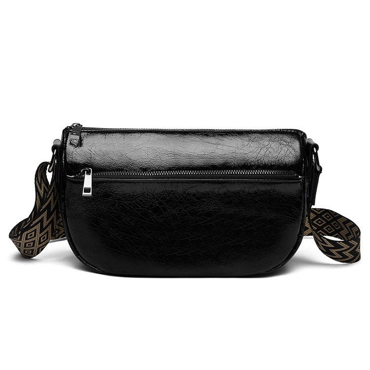 Women Bag Burst Crack Dumpling Bag Stylish Good Texture Soft Leather Bag Women Office Messenger Bag