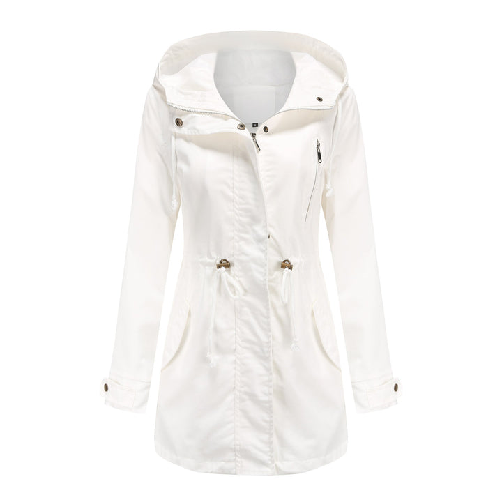 Cotton Women Spring Autumn Coat Loose Solid Color Clothing Women Clothing