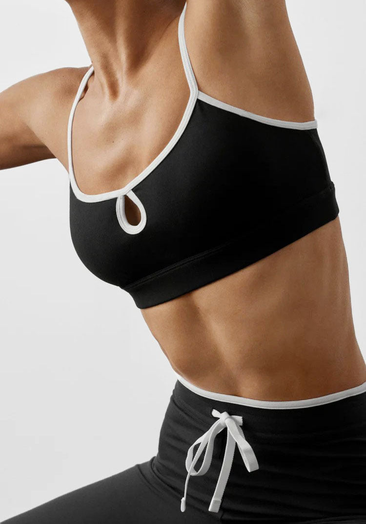 Yoga Sports Underwear Women Shockproof Push up High Strength Anti Sagging Pilates Training Sports Bra Women