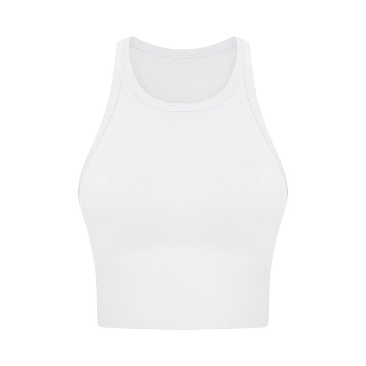 Nude Feel With Chest Pad Yoga Vest Women Shockproof Push Up Accessory Breast Push Up Sports Underwear Bra