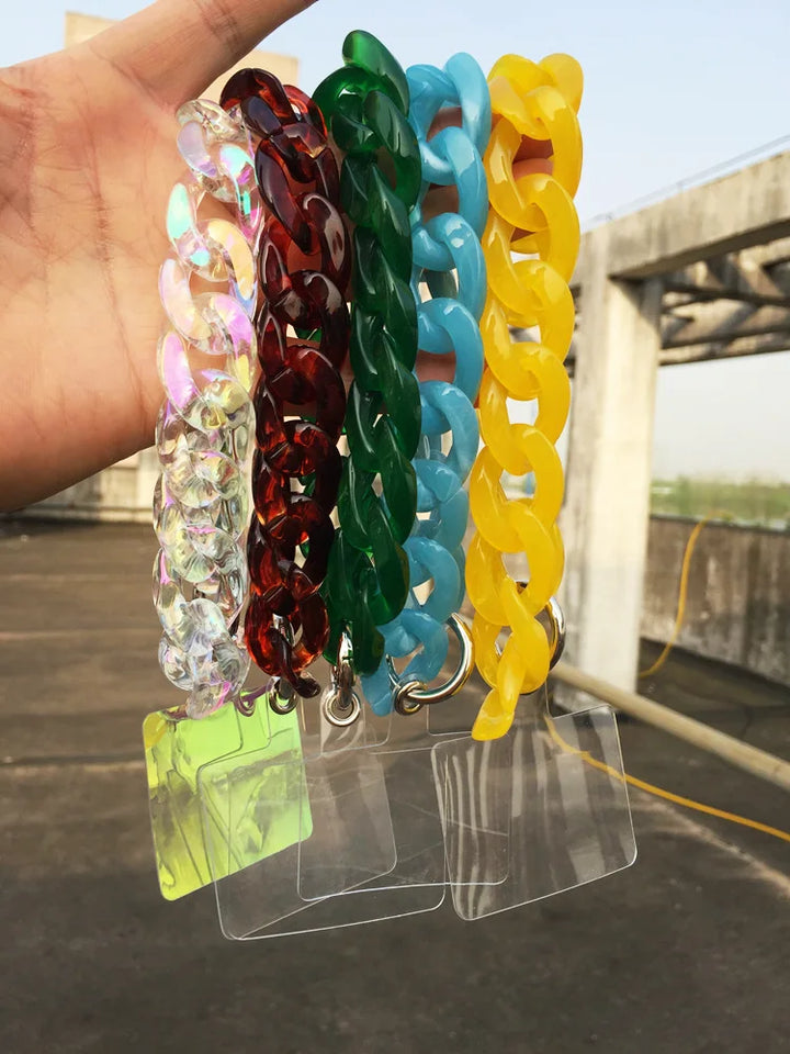 Phone Lanyard Rope Case Chain for Women Acrylic Portable Anti-lost Cell Phone Link Strap Hanging Cord Accessories Gift