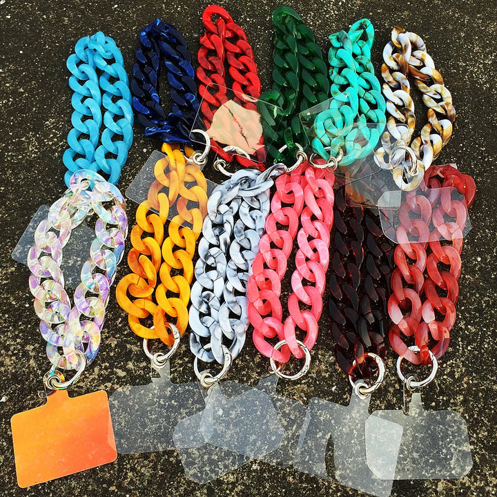 Phone Lanyard Rope Case Chain for Women Acrylic Portable Anti-lost Cell Phone Link Strap Hanging Cord Accessories Gift