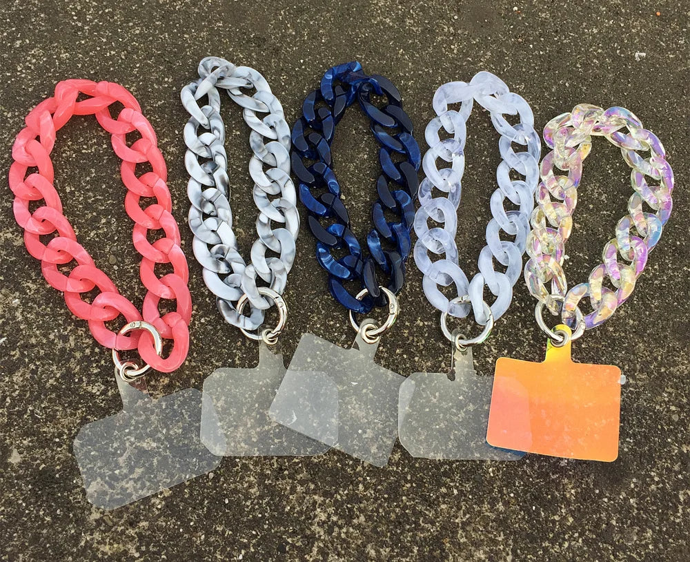 Phone Lanyard Rope Case Chain for Women Acrylic Portable Anti-lost Cell Phone Link Strap Hanging Cord Accessories Gift