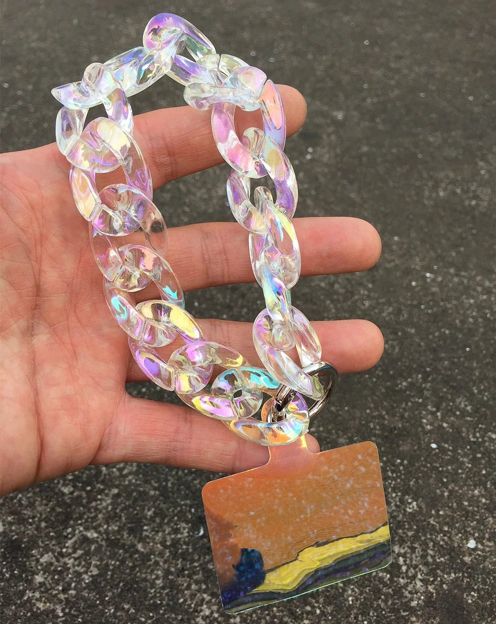 Phone Lanyard Rope Case Chain for Women Acrylic Portable Anti-lost Cell Phone Link Strap Hanging Cord Accessories Gift