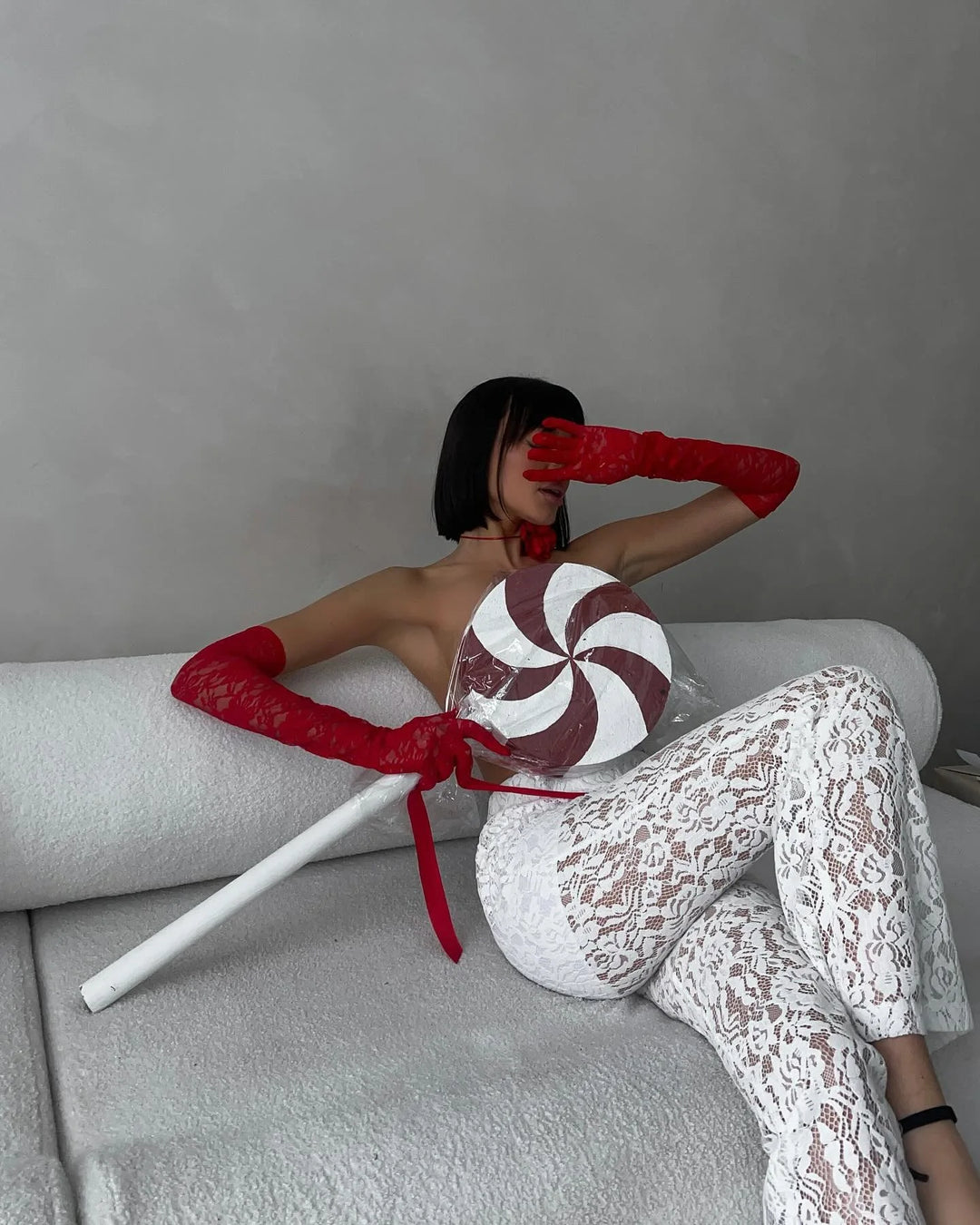 High Waist Pants Ladies Sexy Beach Cover Up Trousers Flare Pants New Black White Lace Sheer Wide Leg Pants