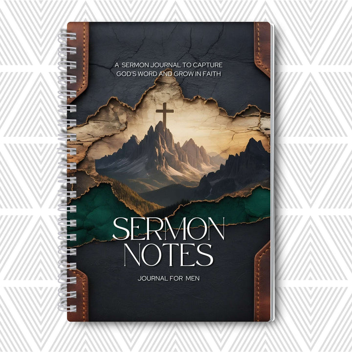 Anchored Notes Sermon Journal for Men