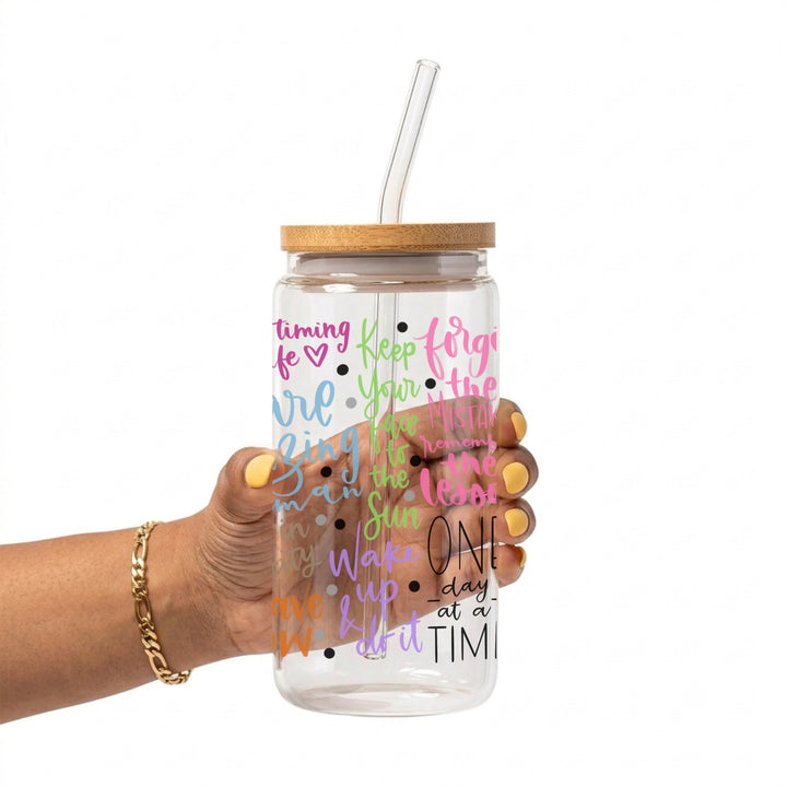 Soul Full of Sunshine Glass Cup
