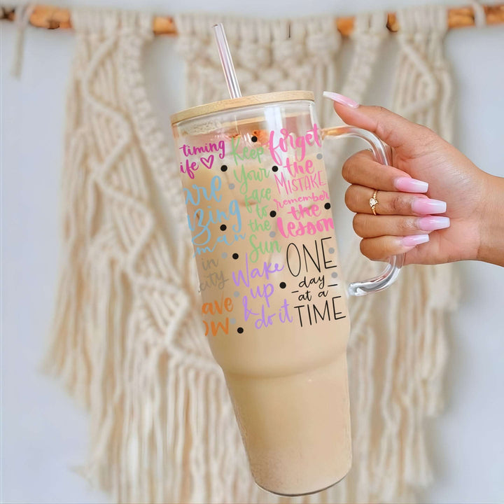 Soul Full of Sunshine Glass Cup