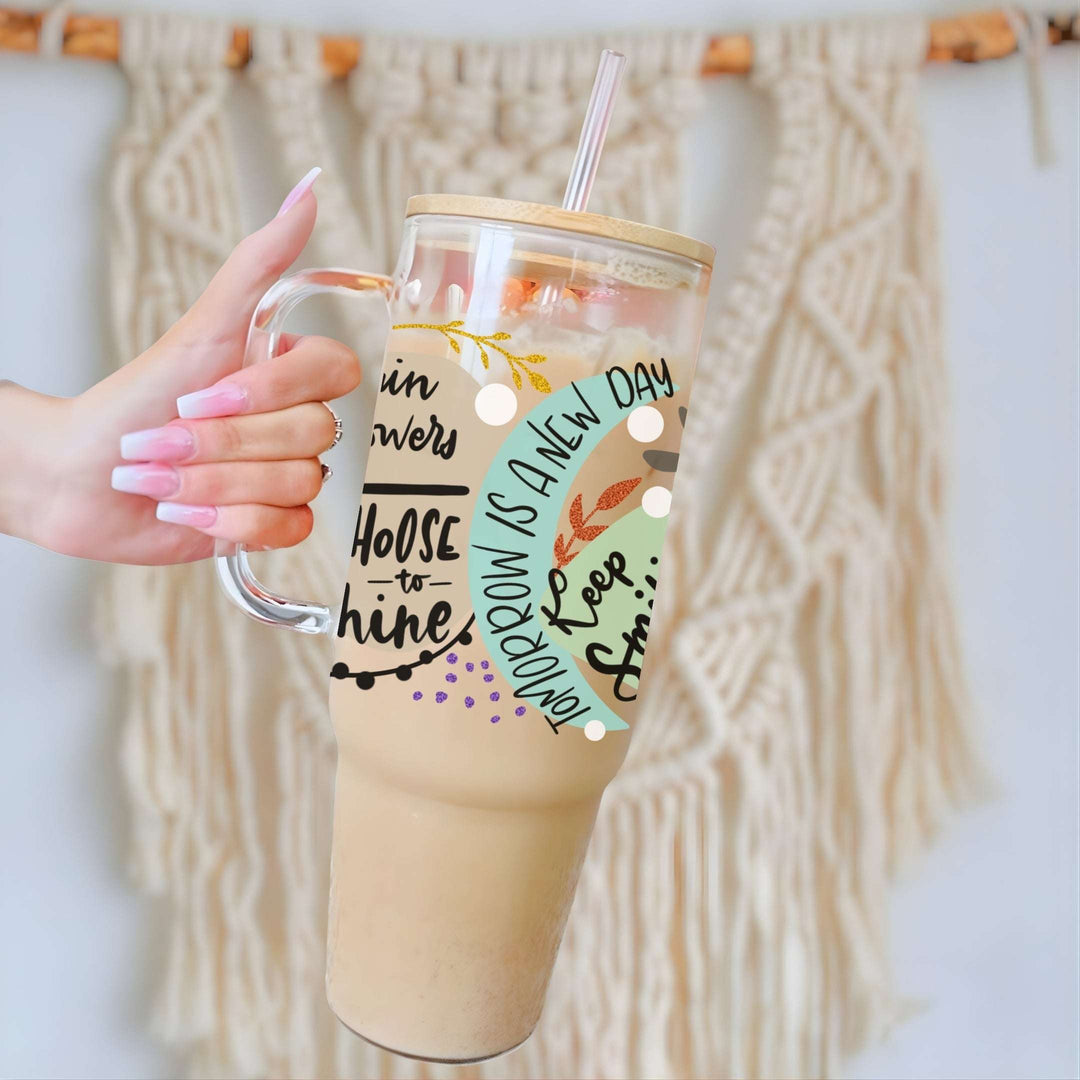 Stay Wild Glass Cup