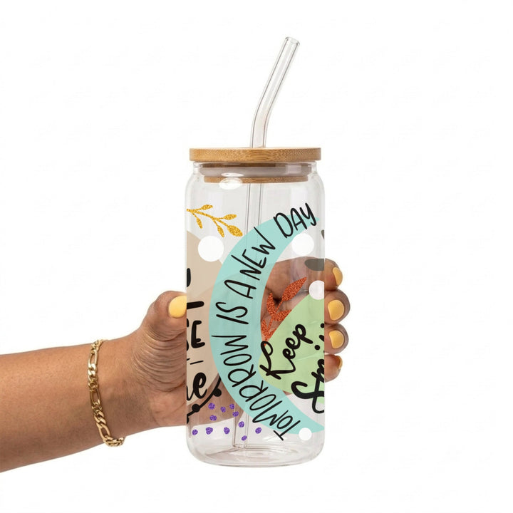 Stay Wild Glass Cup