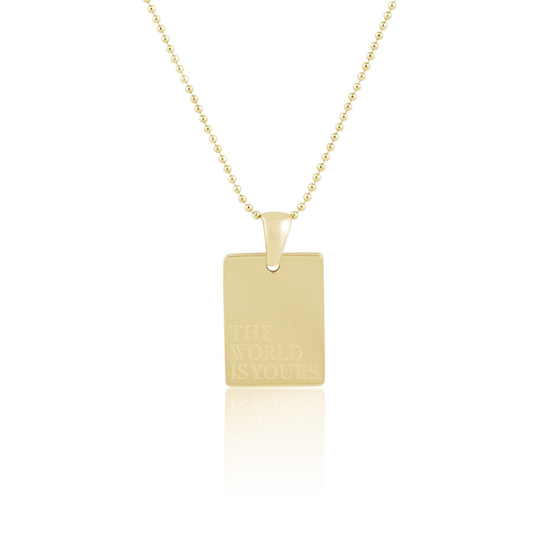 The World Is Yours Necklace