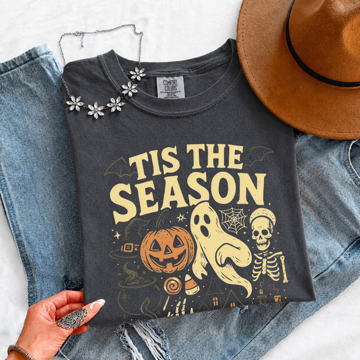Tis The Season Halloween Comfort Color Shirt - Spooky Tee