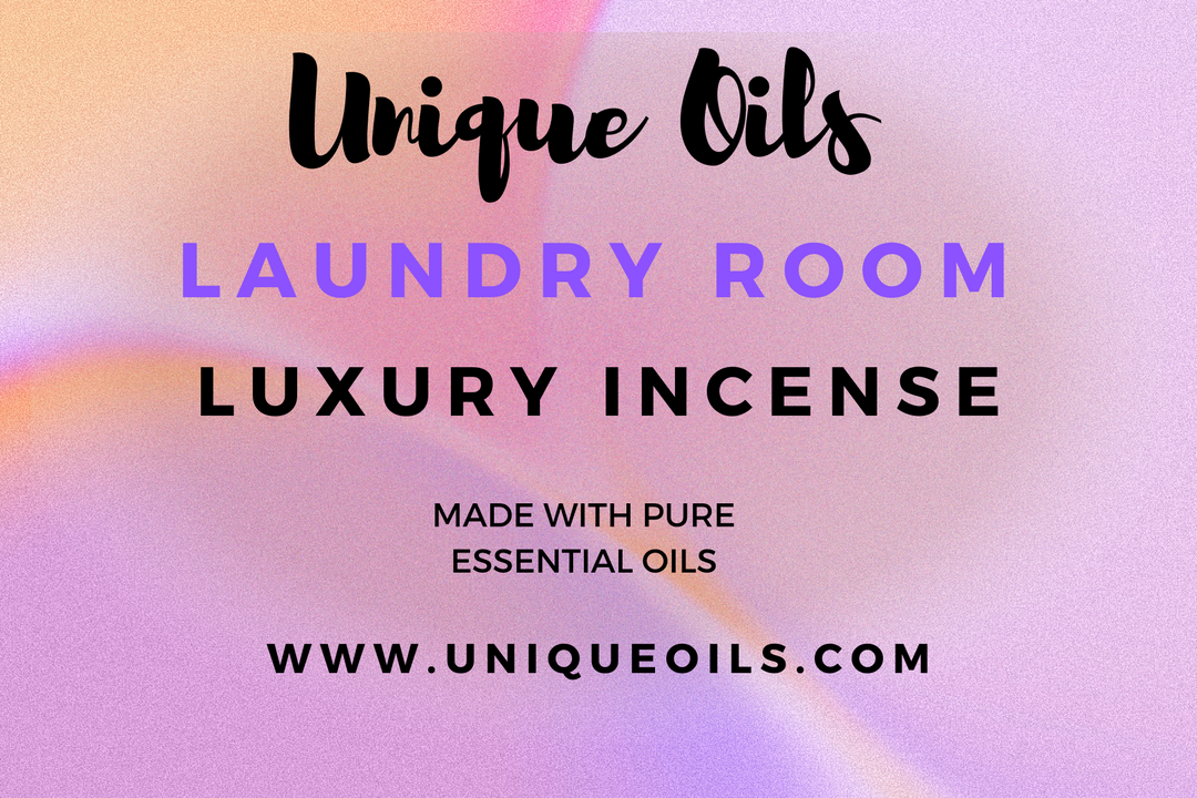 Unique Oils Luxury Incense - Laundry Room (pack of 10)