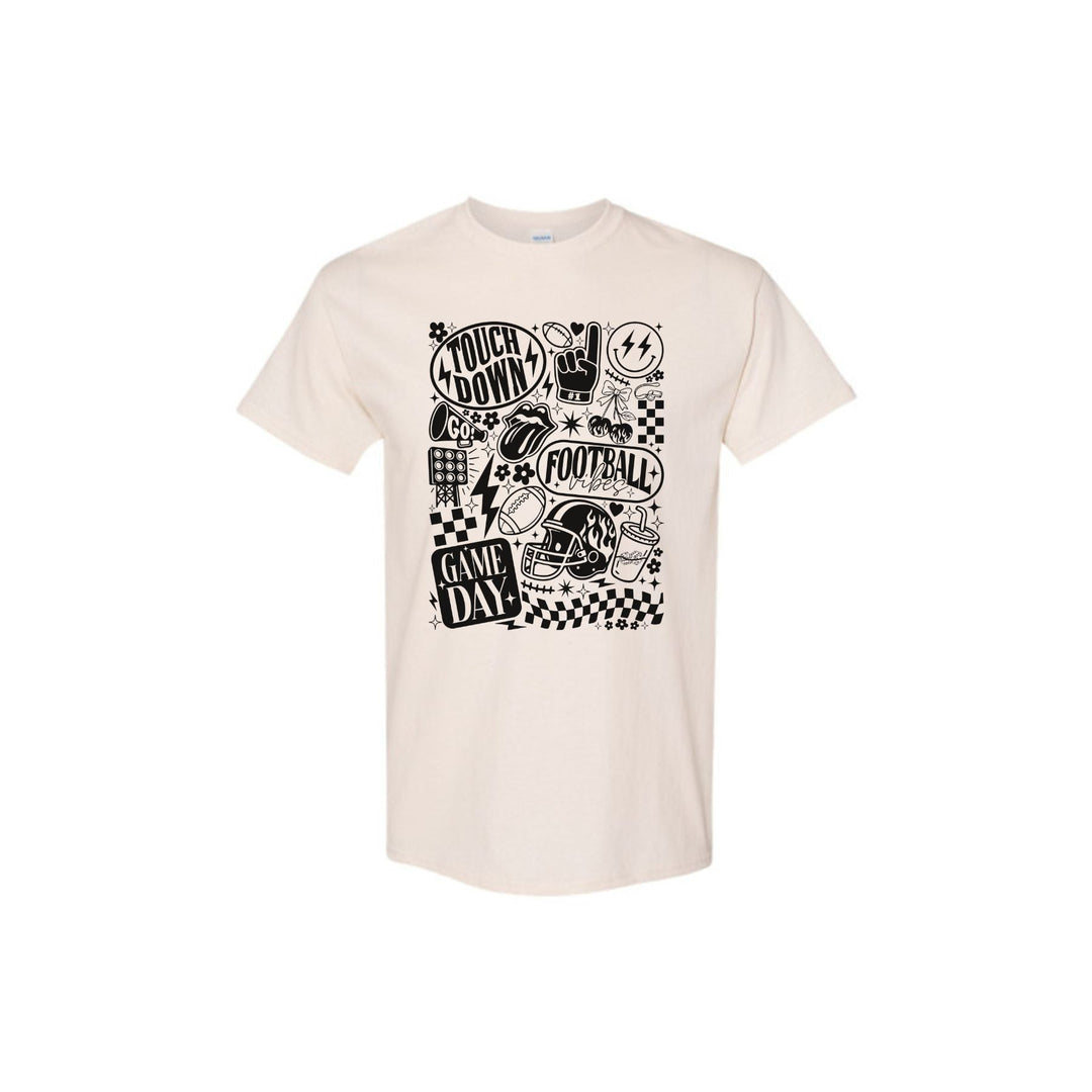 Vintage Football Shirt - Retro Game Day Sports Tee, Classic Fan Apparel