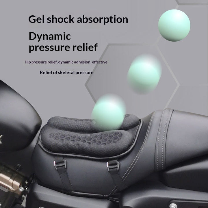 Electrically Conductive Pectin Thermoplastic Elastomer Motorcycle Seat Cushion