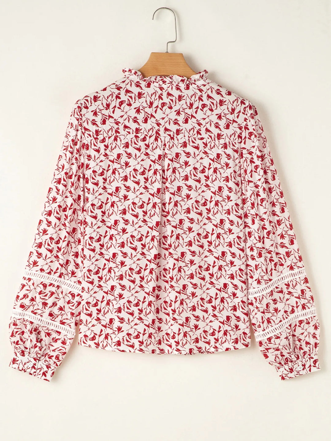 Floral Button Down Long Sleeve Shirt