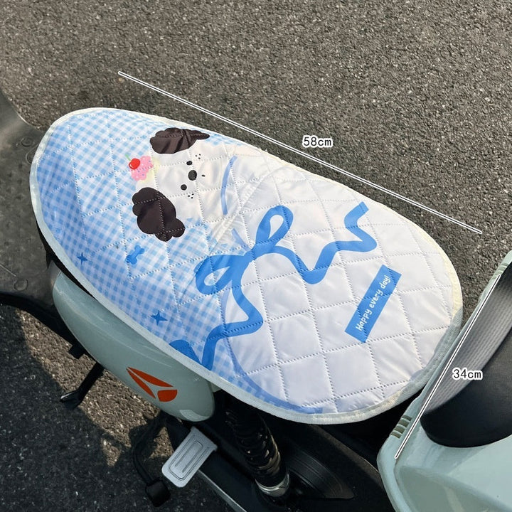 Dust-Proof And Heat-Insulated Motorcycle Seat Cover