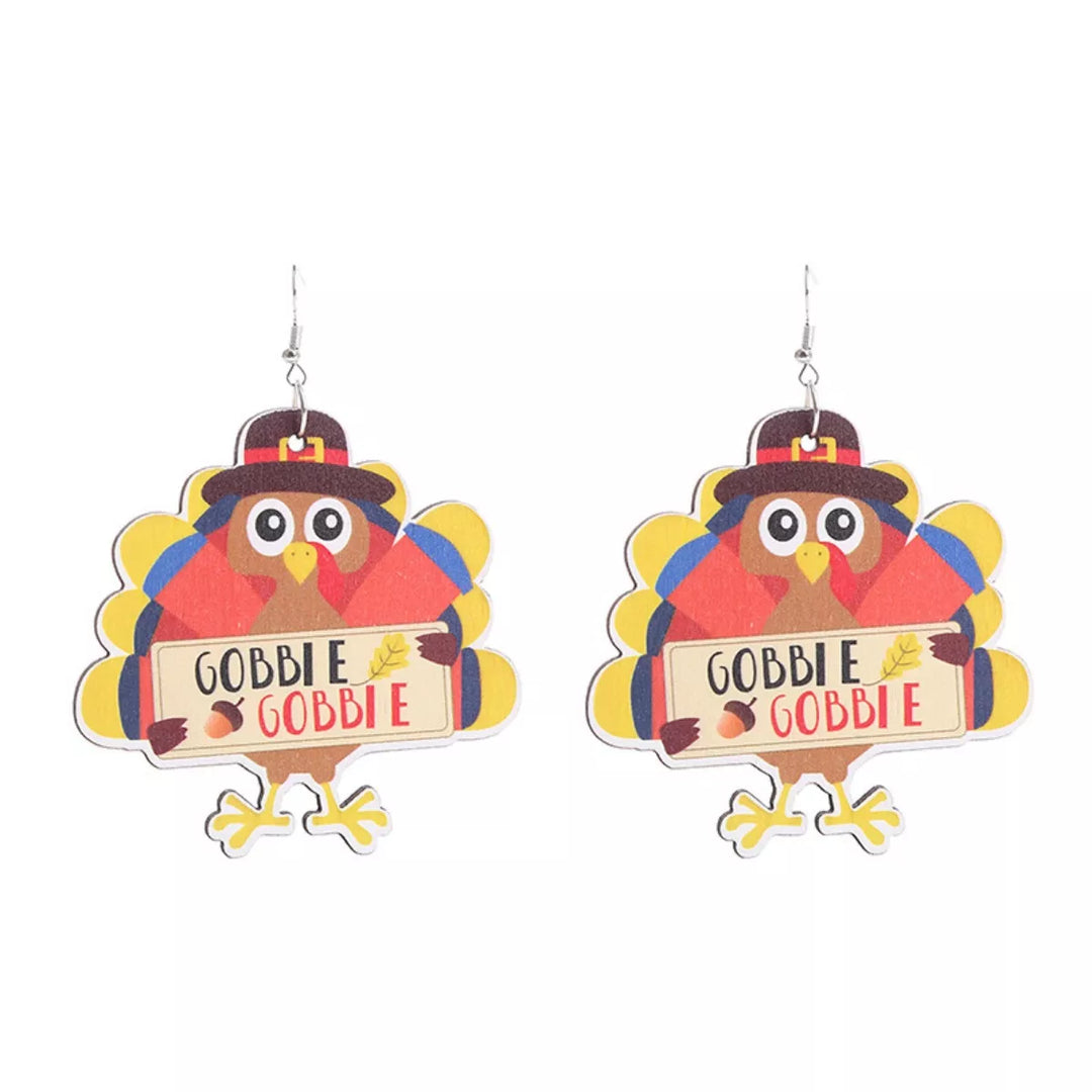 Thanksgiving Dangle Earrings