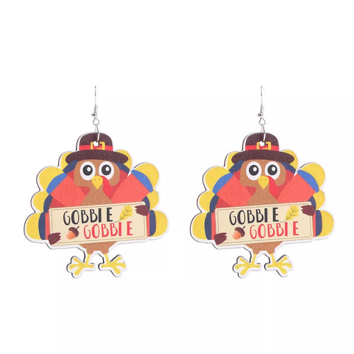 Thanksgiving Dangle Earrings