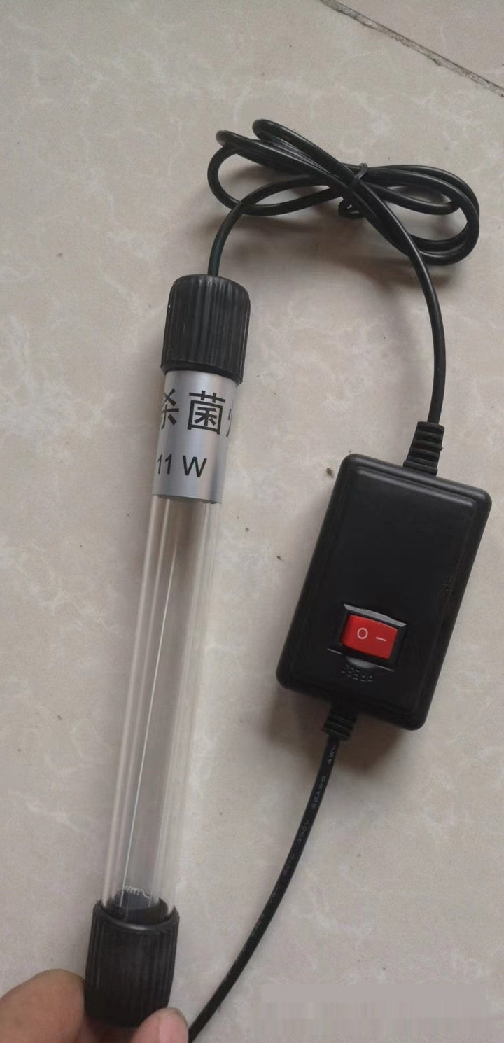 UV Ultraviolet Pond Water Purifier Algae Remover Submersible Sterilization Lamp