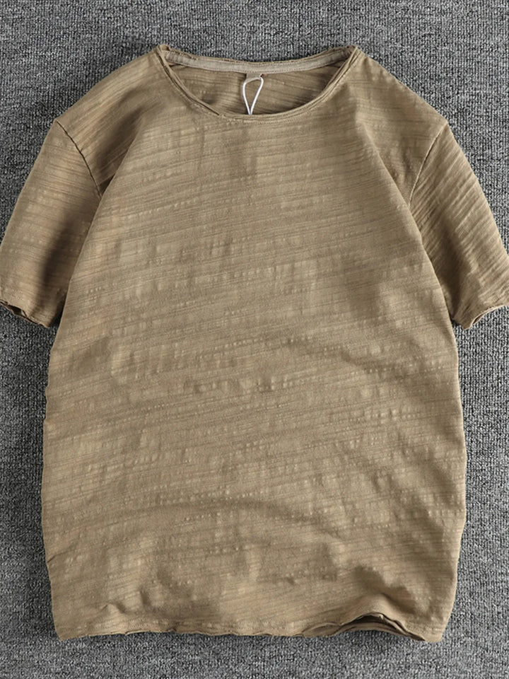 Men's Round Neck Short Sleeve T-Shirt
