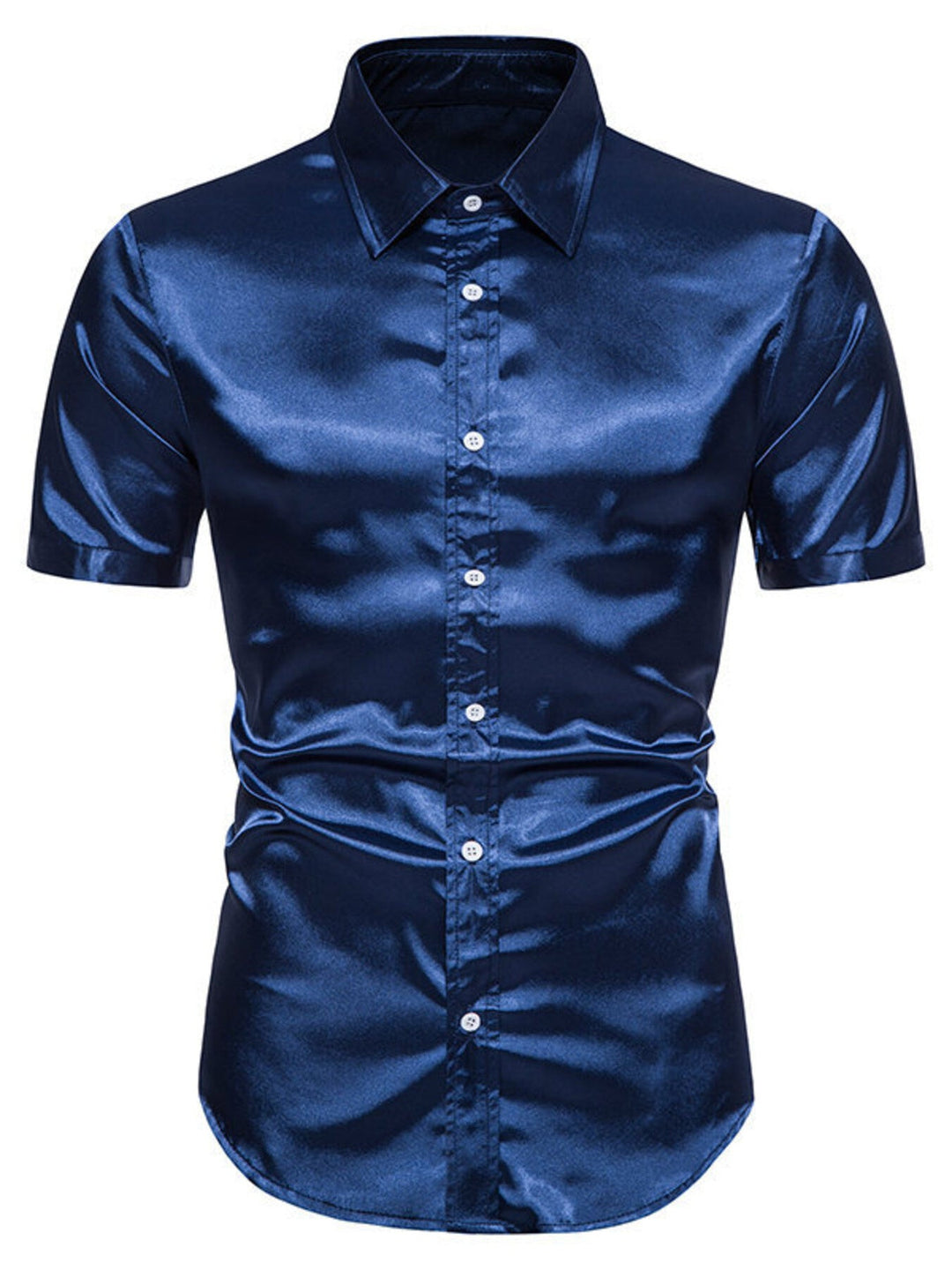 Men's Button Up Short Sleeve Shirt
