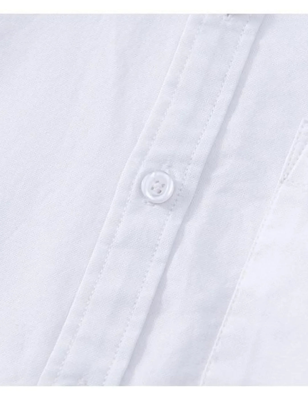 Men's Plus Size Short Sleeve Button-Up Shirt