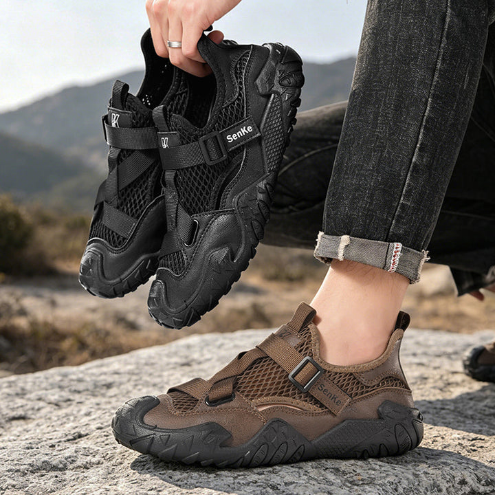 2026 New Designer Men Skate Shoes, High Quality Waterproof Mesh Low Top, HK Style Casual Work Sneakers For Summer Autumn
