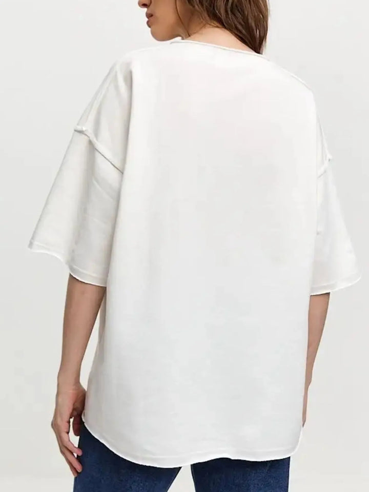 Round Neck Half Sleeve T-Shirt