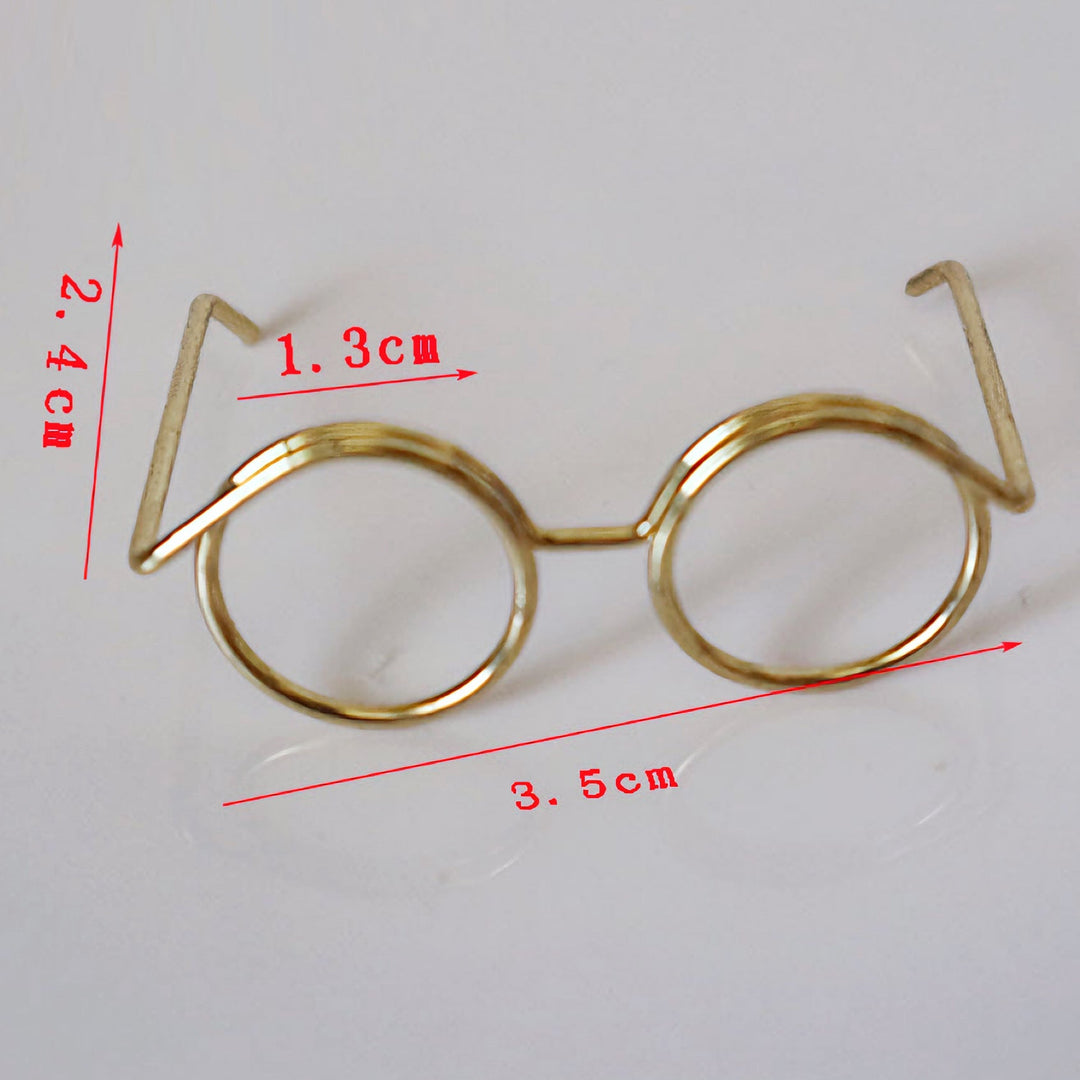 Mini Glasses Frame Twist Stick Puppy Doll Special