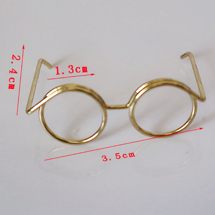 Mini Glasses Frame Twist Stick Puppy Doll Special