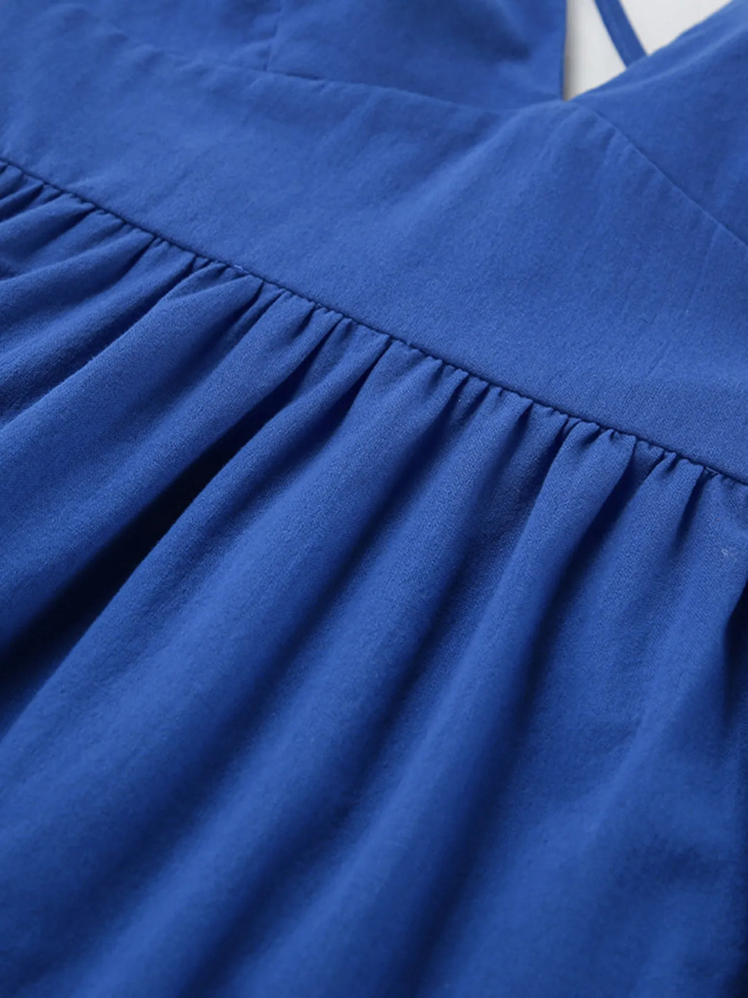 V-Neck Tiered Maxi Cami Dress