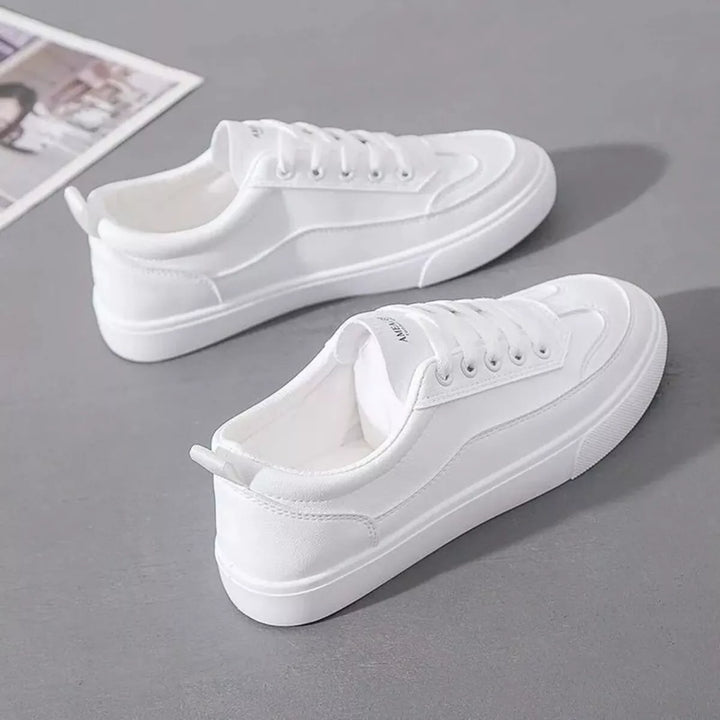 Round Toe Platform Sneakers