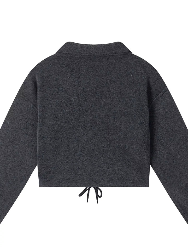 Quarter Zip Sweatshirt and Pants Set