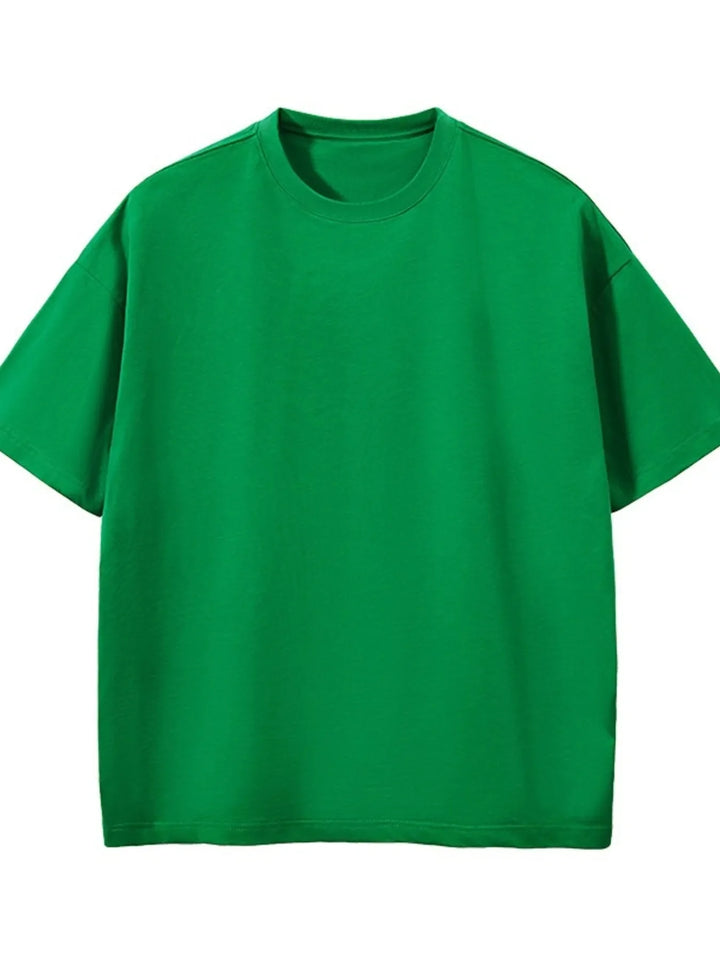 Men's Full Size Round Neck Short Sleeve T-Shirt Plus Size