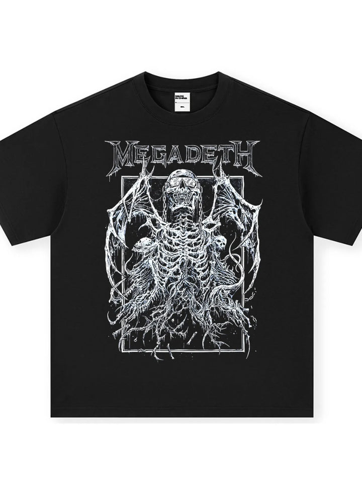 Men's Graphic Vintage Washed T-Shirt