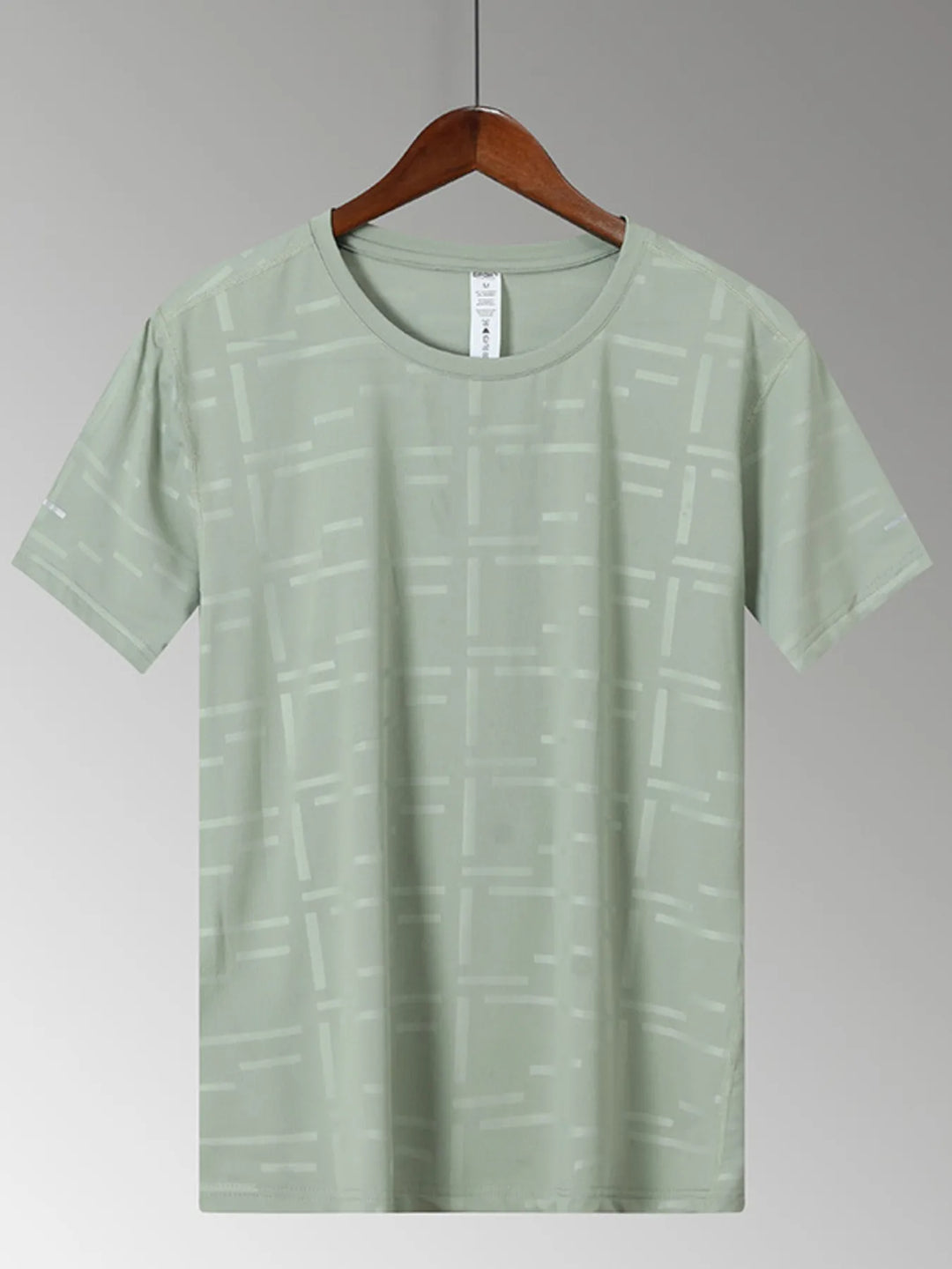 Men's Plus Size Round Neck Short Sleeve T-Shirt