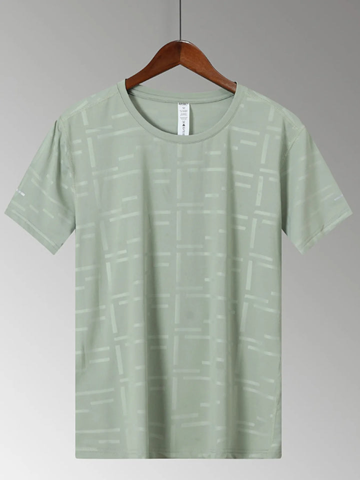 Men's Plus Size Round Neck Short Sleeve T-Shirt