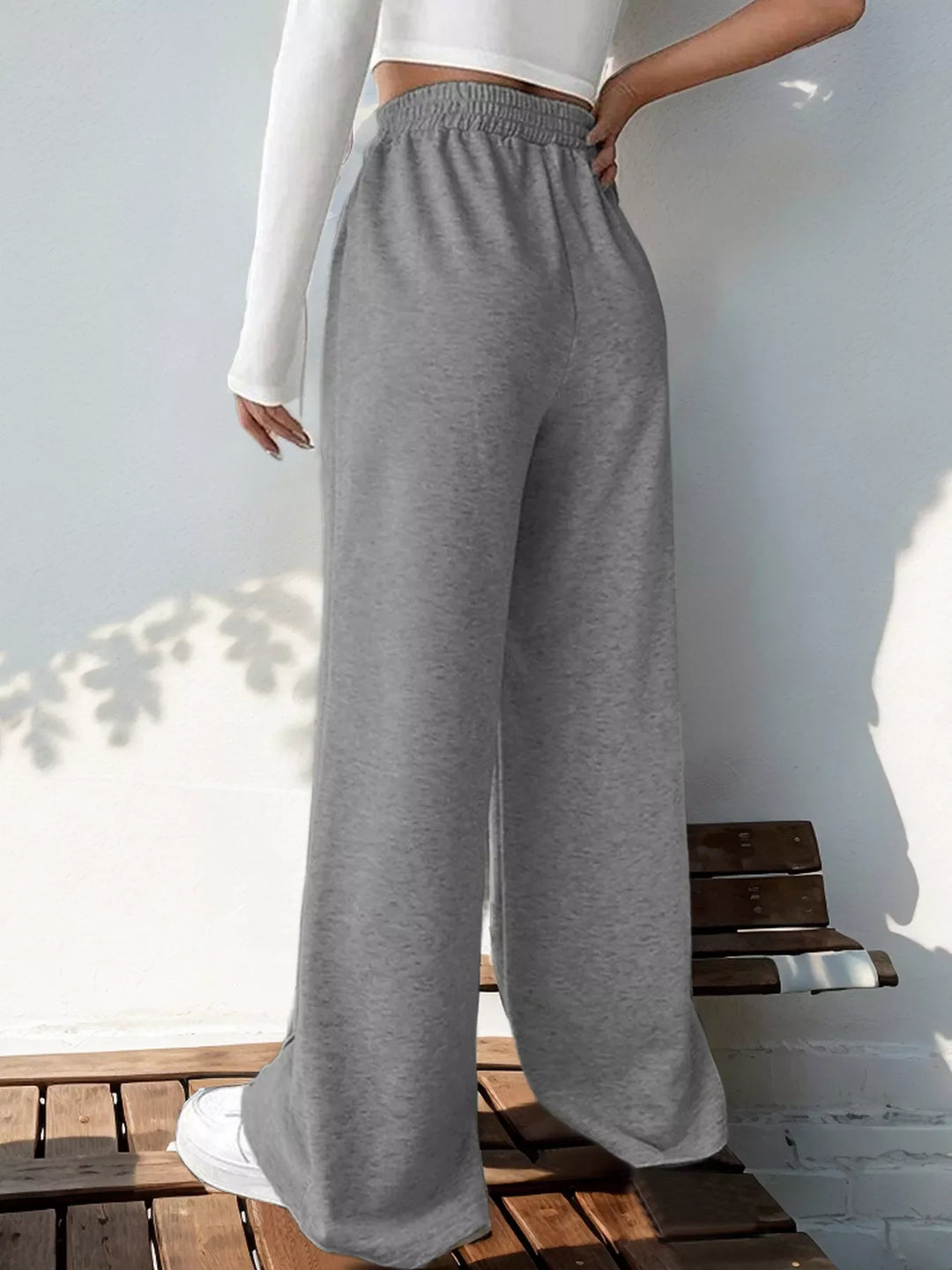 Wide Leg High Waist Pants