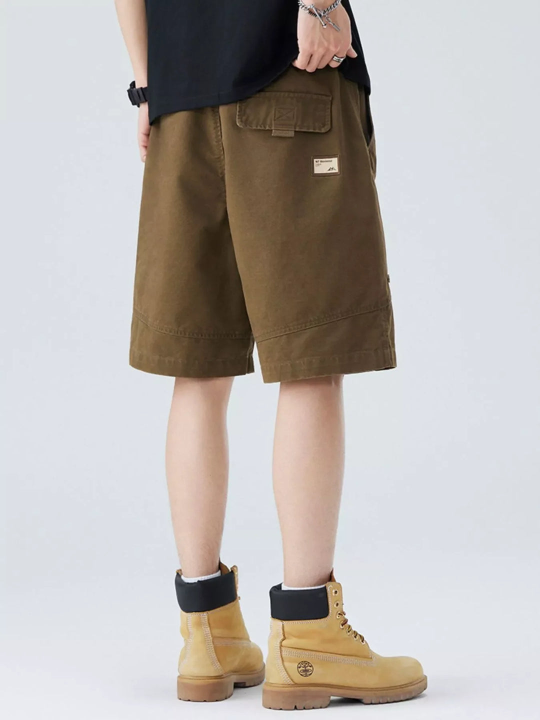 Men's Plus Size Casual Cargo Shorts