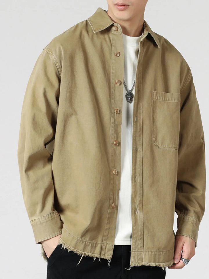 Men's Button Up Long Sleeve Shirt