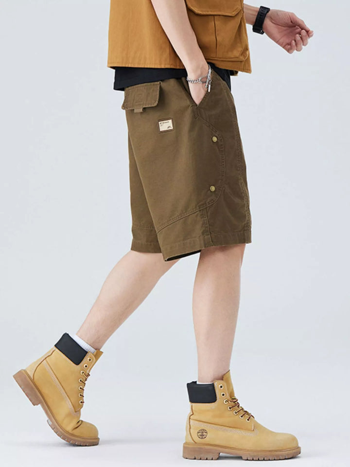 Men's Plus Size Casual Cargo Shorts
