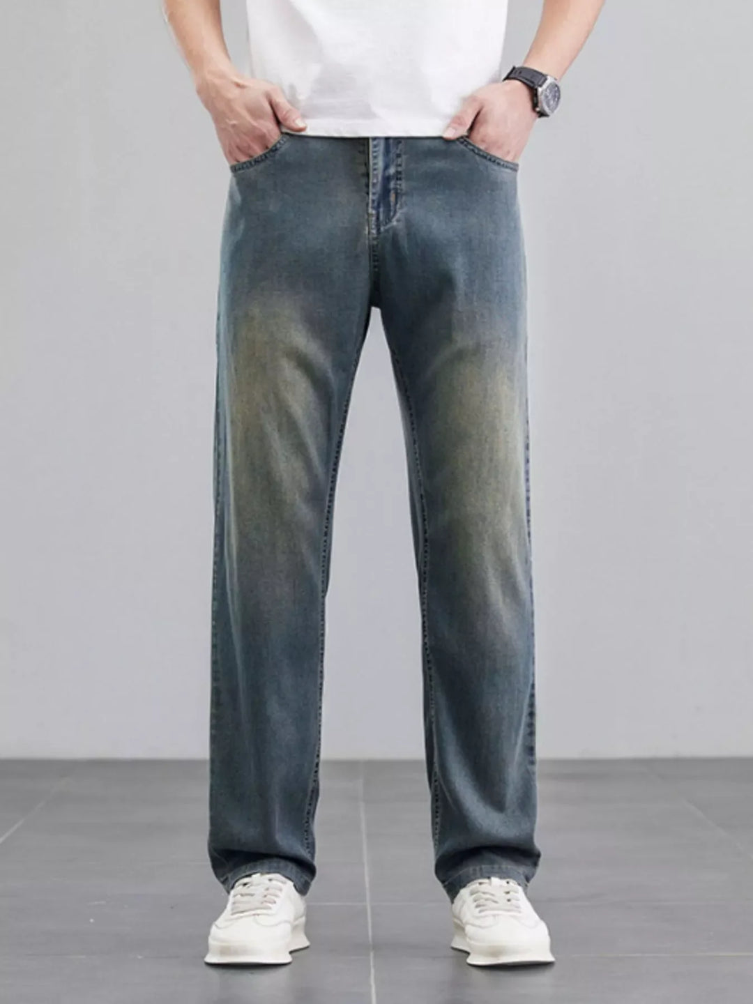Men's Wide Leg Jeans