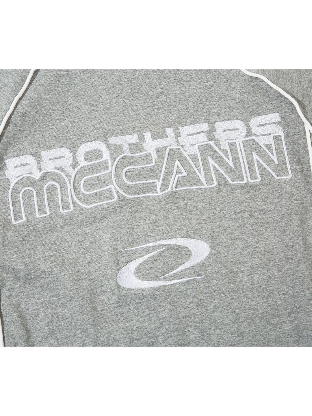 Men's Contrast Stitching Round Neck Letter Graphic T-Shirt