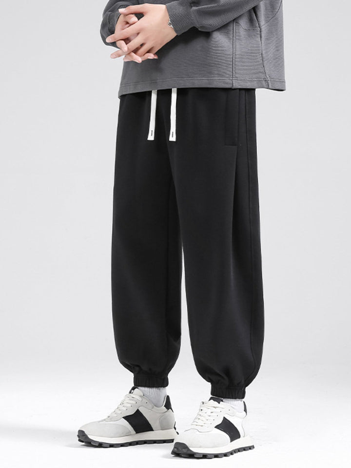 Men's Plus Size Drawstring Loose Fit Joggers