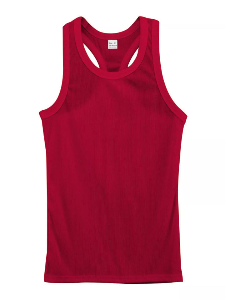 Men's Full Size Round Neck Tank Plus Size
