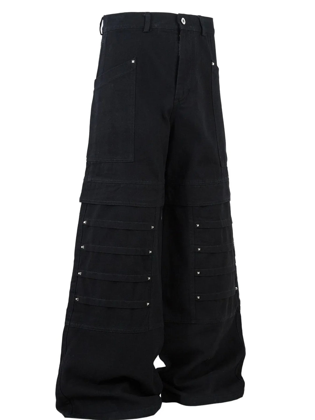 Men's Wide Leg Cargo Jeans