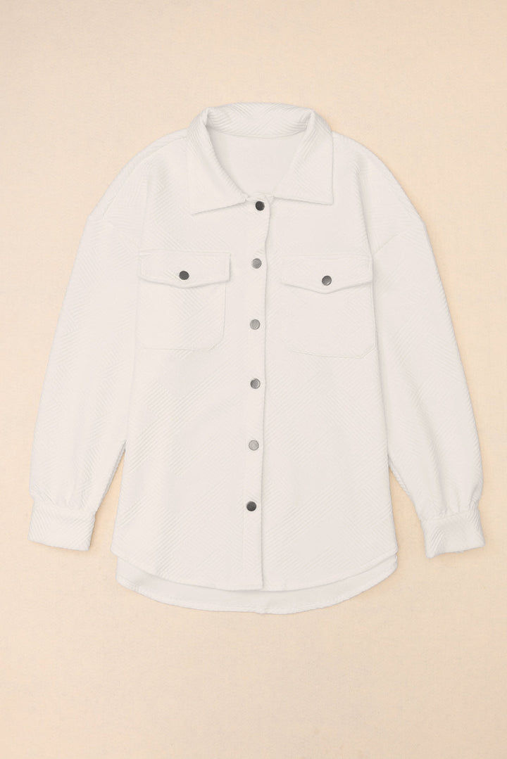 Snap Down Collared Jacket